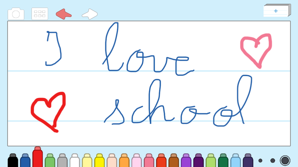 #3. Writing pad for Kid & Toddler (iOS) 由: Raymond GUITTONNEAU