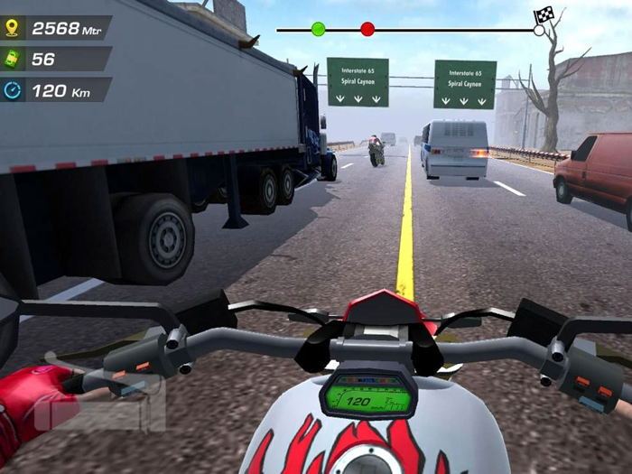 Highway Moto Rider 2 Traffic