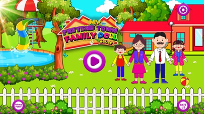 Pretend Town Family Doll House Screenshot