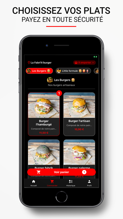 Screenshot #3 pour Fabrik Burger