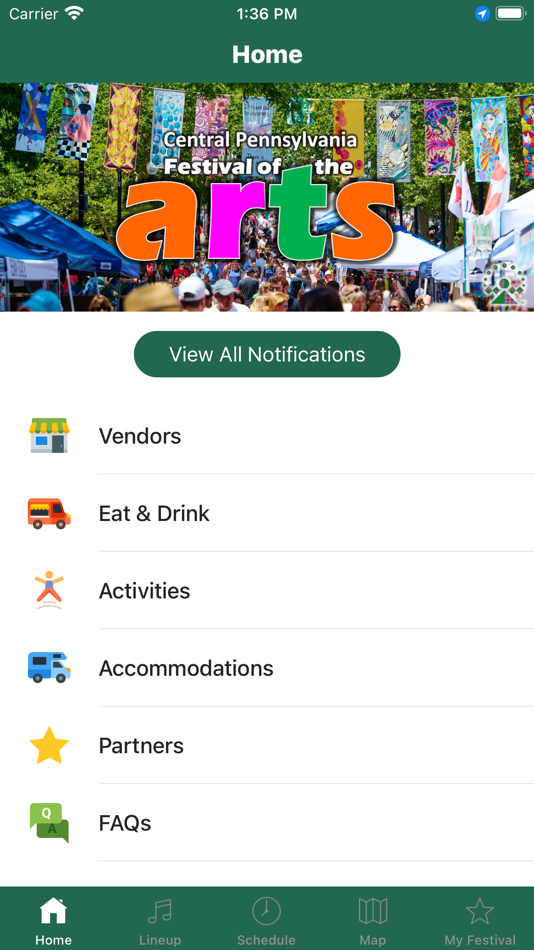 #1. CPFA - Arts Fest (iOS) 由: The Central Pennsylvania Festival of The Arts Inc