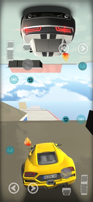 Solved Create a two-player car race game app. The race