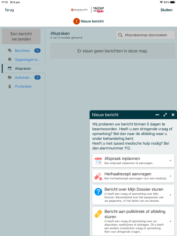 Mijn Dossier Amsterdam UMC