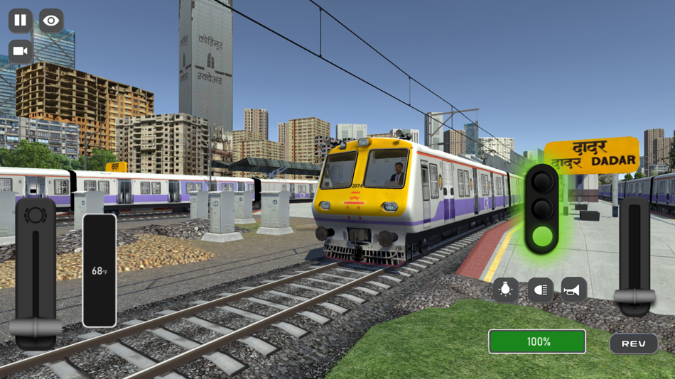 #3. Local Train Simulator (iOS) 由: Highbrow Interactive