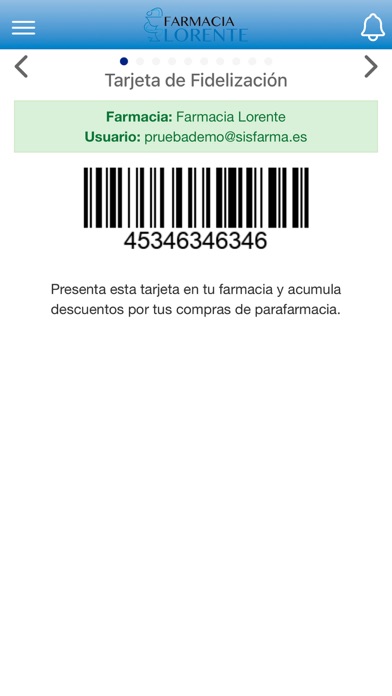 Farmacia Lorente Screenshot