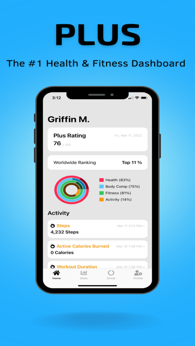 Plus: Health & Fitness Screenshot