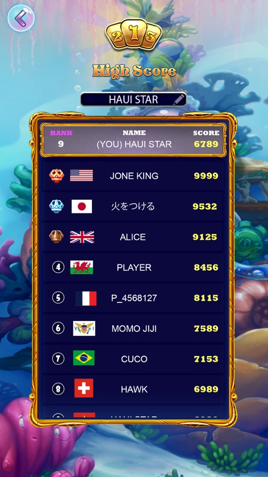 #5. Ocean Block - Puzzle Game (iOS) By: Vu Xuan Chung