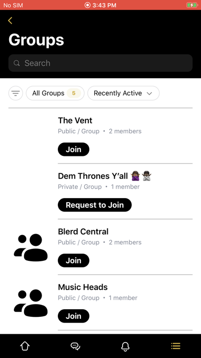 The Black Co-Op App Screenshot