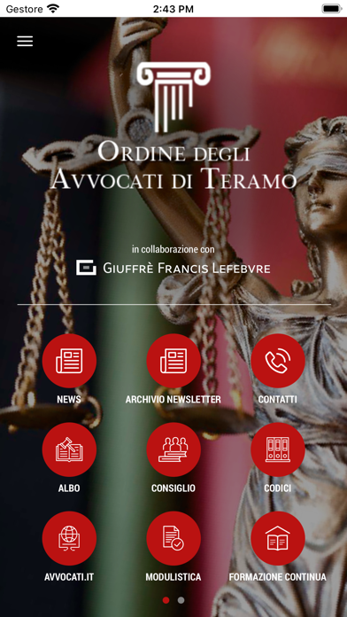 Ordine Avvocati Teramo Screenshot