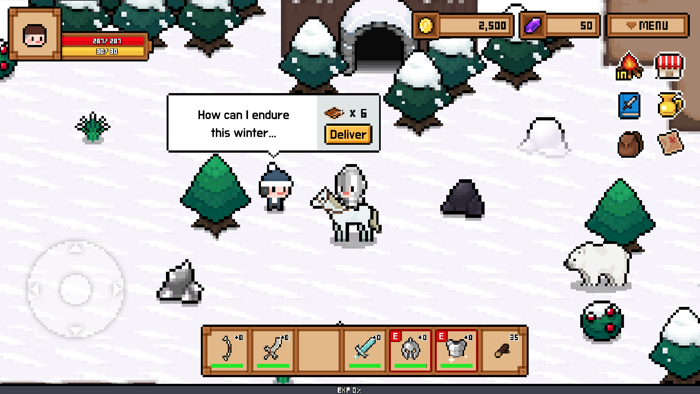 ForestCamp  Crafting RPG