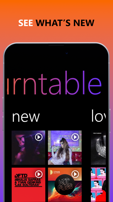 Screenshot #2 pour turntable - Metro Music Player