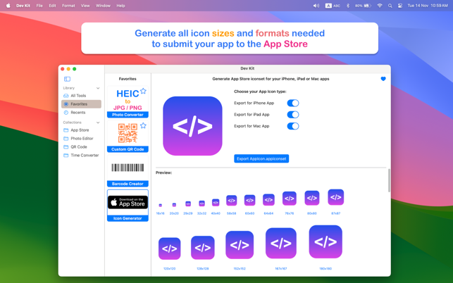 ‎Dev Kit Screenshot