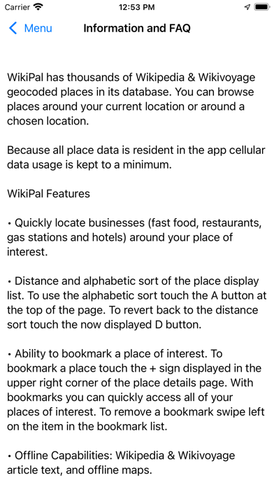 WikiPal Europe Screenshot
