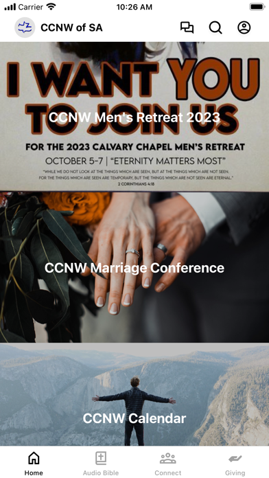 Calvary Chapel Northwest of SA Screenshot