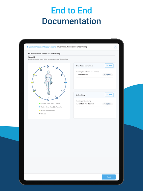 InteliWound iPad screenshot 5 - Medical app