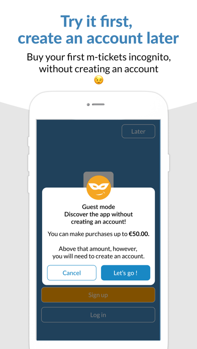 Atoumod m-ticket Screenshot