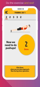 My Trainer: Push-ups screenshot #3 for iPhone