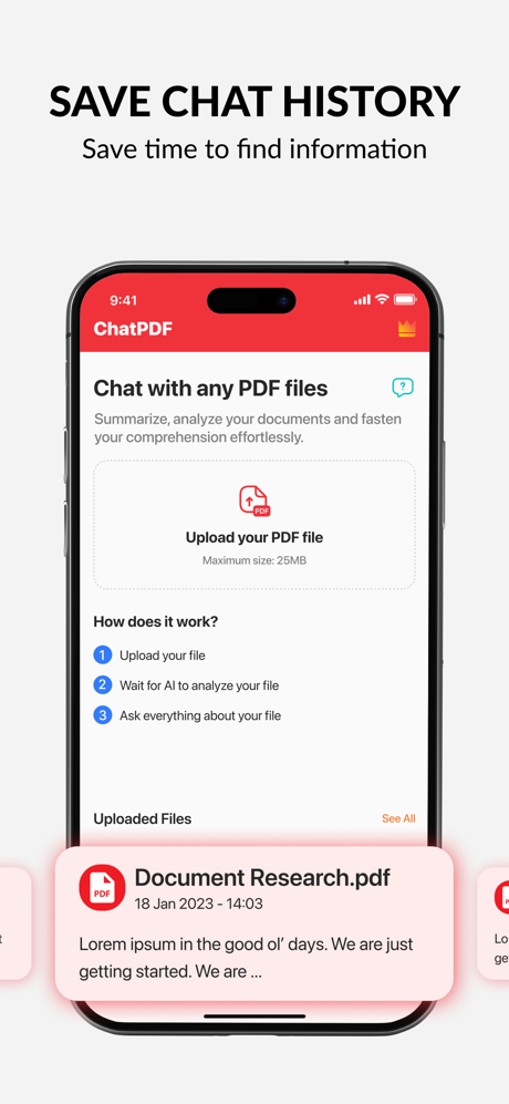 ChatPDF: Ask & Summarize PDF screenshot 4