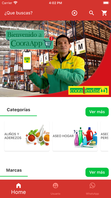 Cooratiendas Tienda App Screenshot