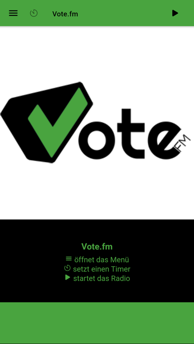 Screenshot #1 pour Vote.fm