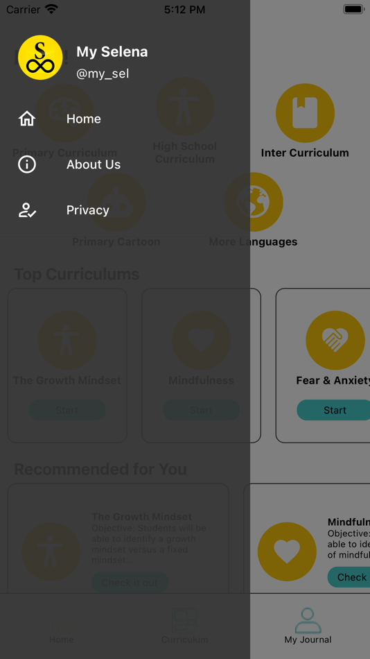 #5. MY SELENA (iOS) Με: Resilience, Inc.