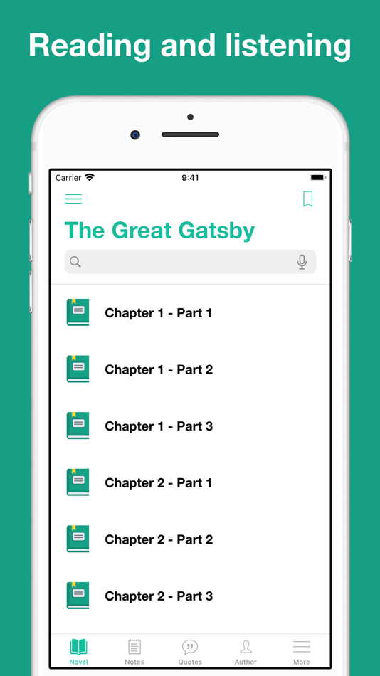 The Great Gatsby - study notes - 2.0 - (iOS)
