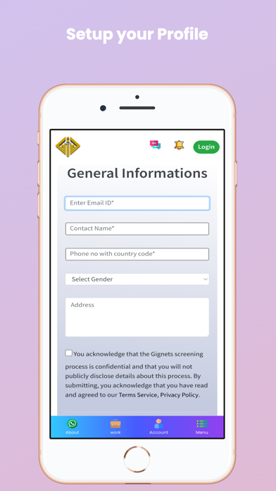 GigNets Screenshot