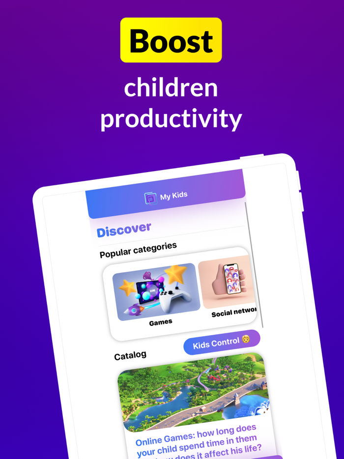 Kids Control Block and GPS