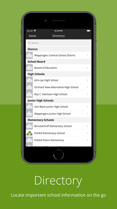 Wappingers CSD Screenshot