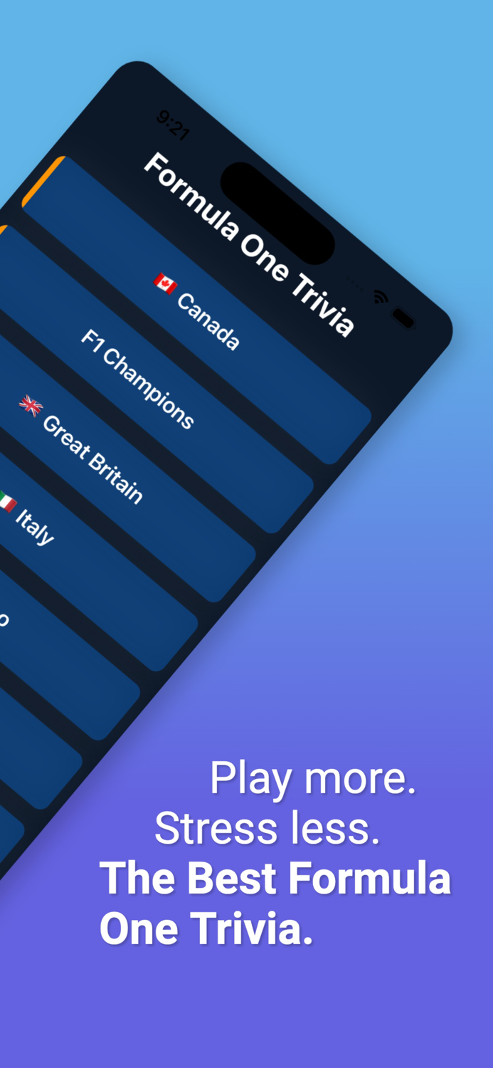 Best formula one trivia