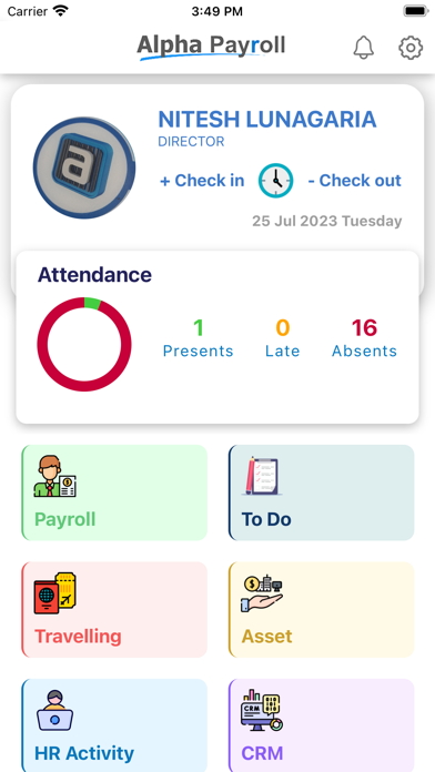 Screenshot #2 pour Alpha Payroll