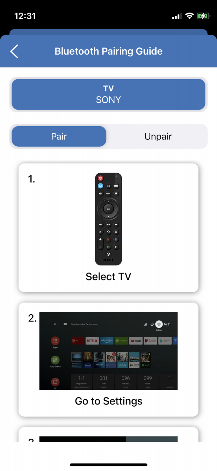 RCA Smart Remote