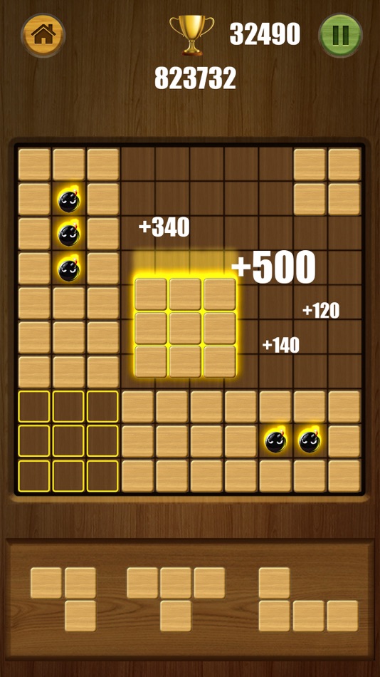 #4. Wood Block Puzzle Box 2025 (iOS) By: REDAPP LLC