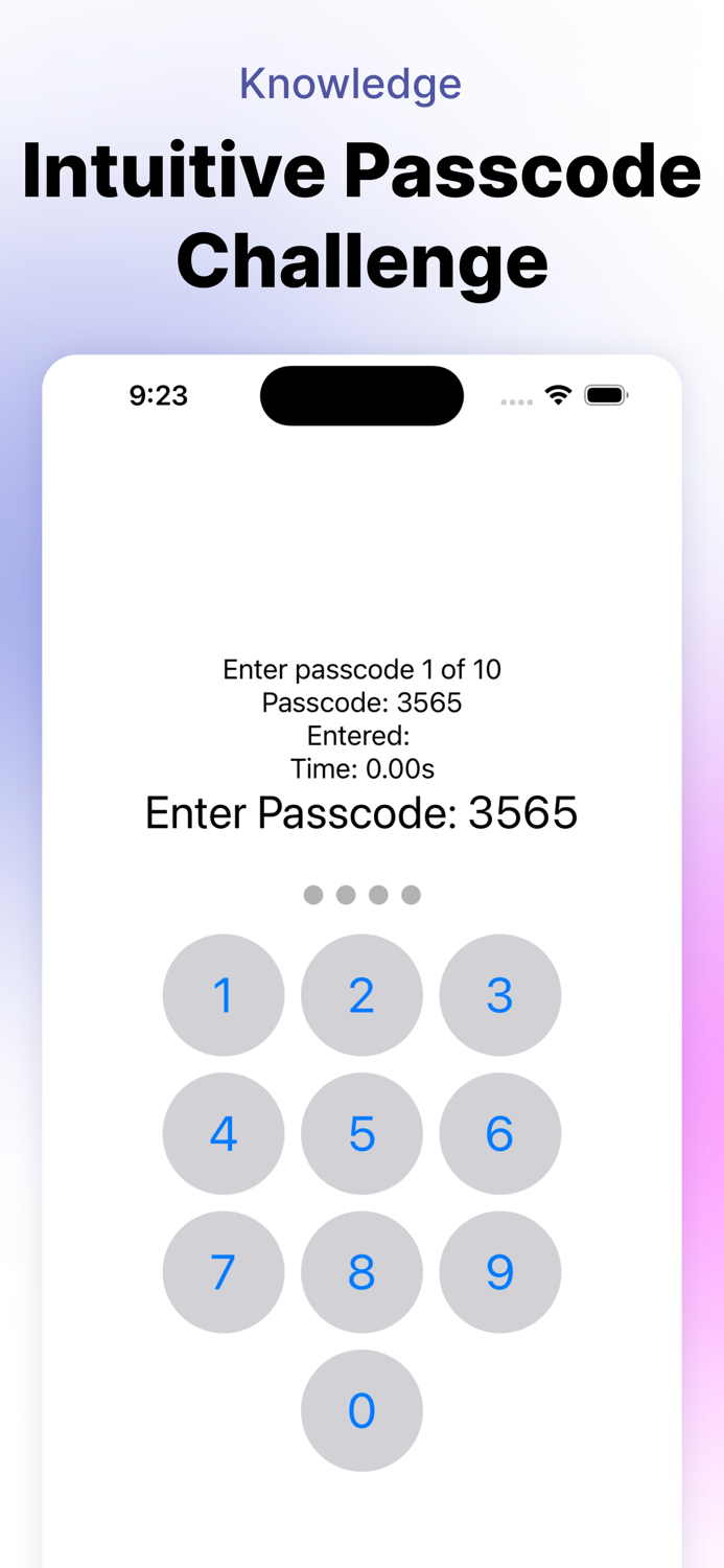 Passcode Trainer