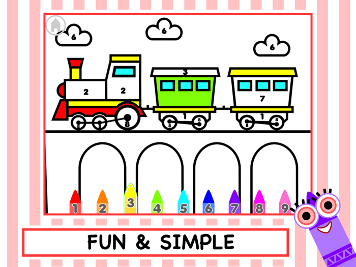 Crayon By Numbers - Color Pics