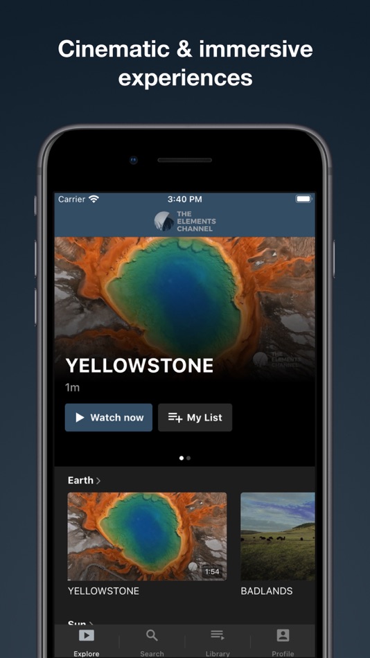 #2. The Elements Channel (iOS) Av: The Elements Group L L C