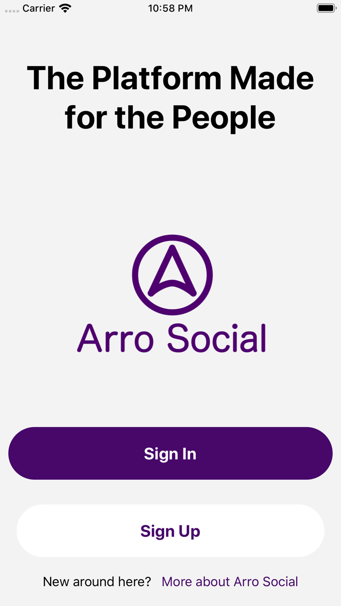 Arro Social App