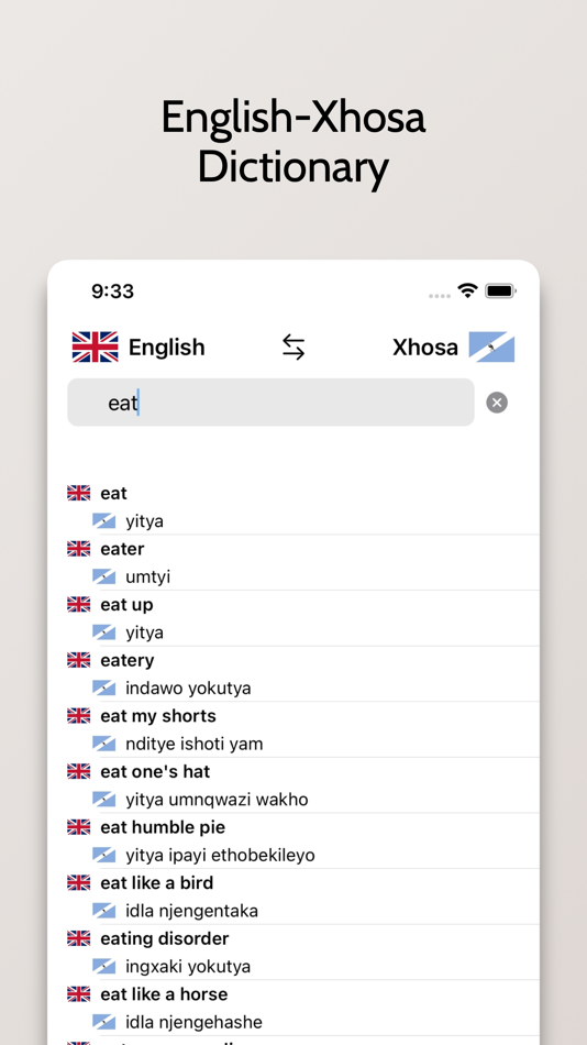 #1. Xhosa-English Dictionary (iOS) 由: FB PUBLISHING LLC
