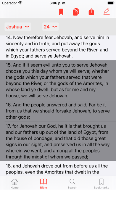 ASV Bible Screenshot