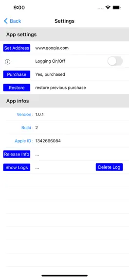 Game screenshot Ping Monitor apk