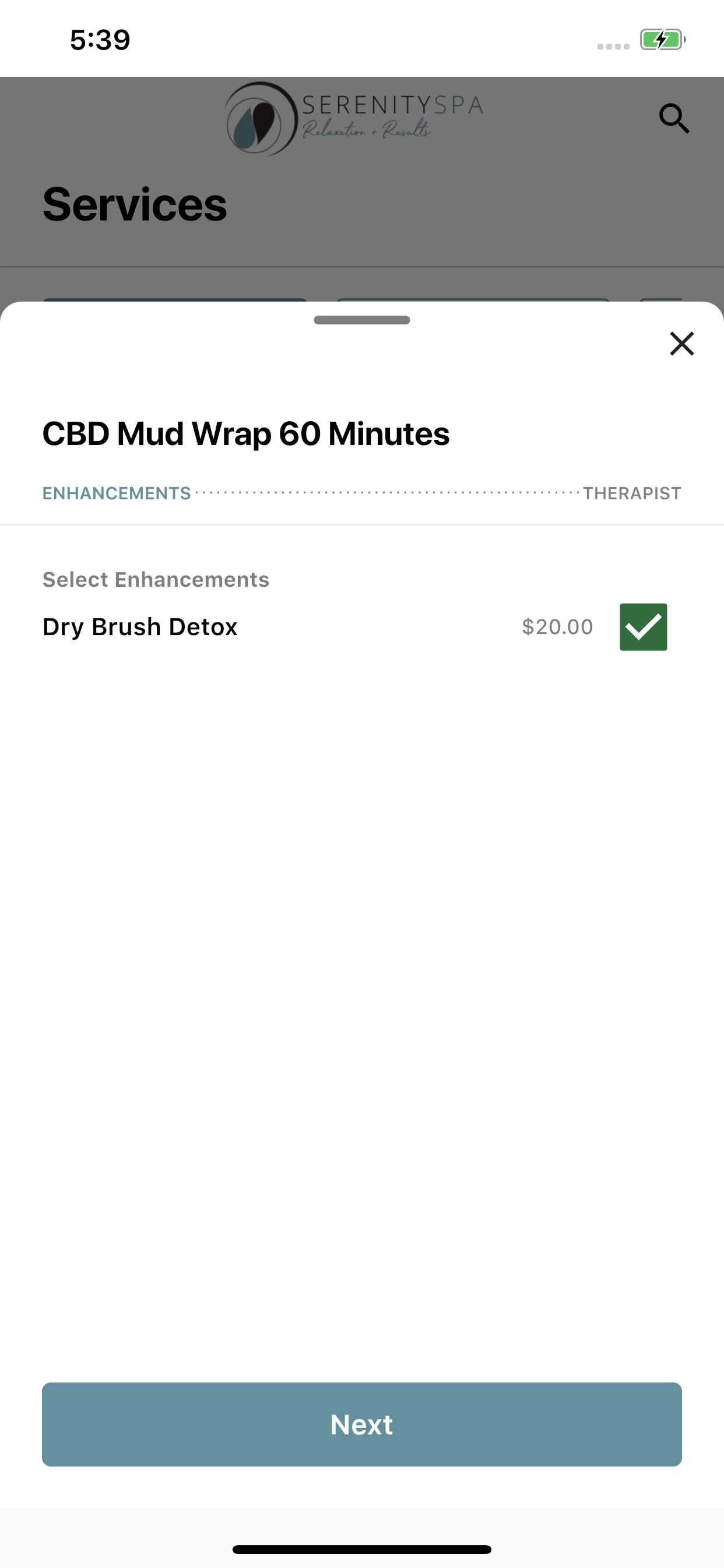 Serenity Spa Mobile