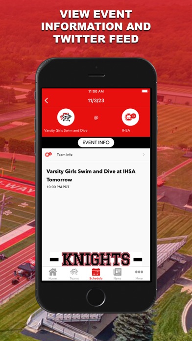Lincoln-Way Central Knights Screenshot