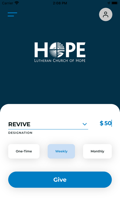 Lutheran Church of Hope Screenshot