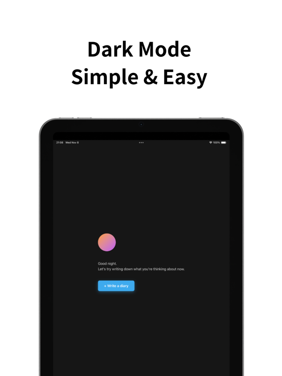 Mindfulness Diary - Relief iPad screenshot 6 - Book app