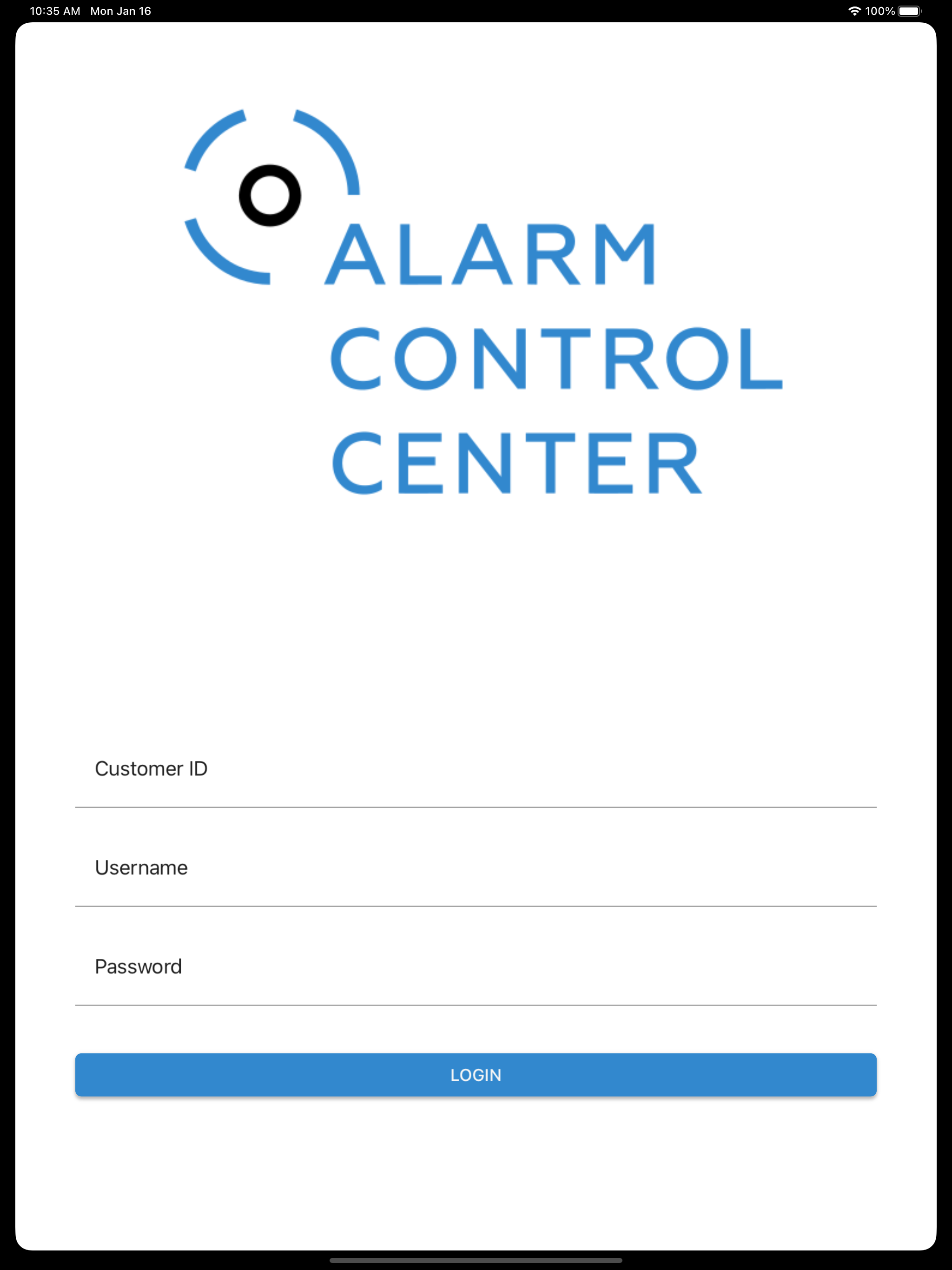 Alarm Control Center (ACC) screenshot 8