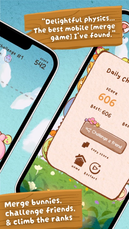 Pop Pop Bunny! Merge Game