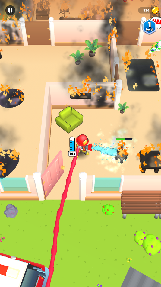 #4. Fire Struggle (iOS) بواسطة: FUBU GAMES OYUN YAZILIM VE BILGI TEKNOLOJILERI TICARET LIMITED SIRKETI