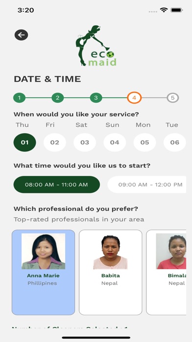 Ecomaid (Cleaning Services) Screenshot