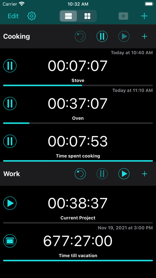 #2. Chronoplan - Timers (iOS) 由: Treeness, LLC
