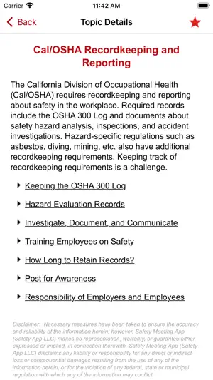 Safety Meeting App screenshot 4